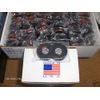 Black with Red Ribbon Universal Typewriter Ribbon with eyelets 2 Inch Spool