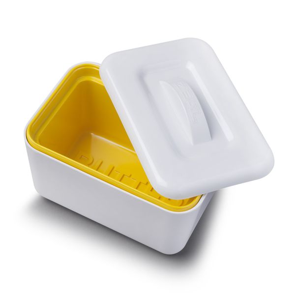 Zeal G265W Butter Dish, White