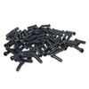 30 Pcs Bicycle Shifter Brake Cable Tip Cap End Crimp Wire End Cap (Black)