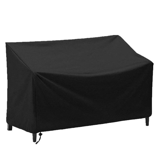 Rilime Patio Bench Cover for 2-Seater, Outdoor Waterproof Patio Loveseat, Glider, Furniture, Sofa Cover