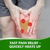 Knee Pain Relief Patch Wormwood Moxa Hot Moxibustion Patch Self Heating Patch UK