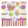 YouCustomizeIt Personalized Butterflies & Stripes Washcloth