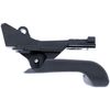Dorman 79510 Front Driver Side Interior Door Handle Compatible with Select Ford Models, Black; Textured