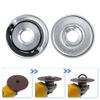 Gasea 2pcs M14 Thread Quick Clamping Flange Nut for Angle Grinders, Self Locking Pressure Plate Replacement Parts Fixing Attachment