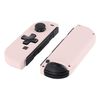 eXtremeRate Cherry Blossoms Pink DIY Housing (D-Pad Version) with Full Buttons for Joycon Handheld Controller, Replacement Shell Case for Nintendo Switch & Switch OLED [Only the Shell, NOT the Joycon]
