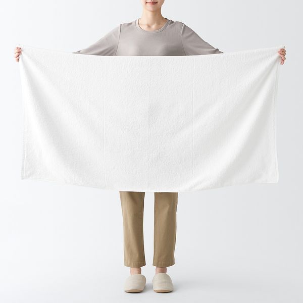 [Muji] Fluffy pile thick bath towel series 5 colors (towel)