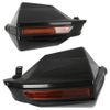 7/8" Black Motorcycle Handle Bar Hand Guards Protector Wind Deflector For Yamaha