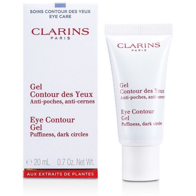 Clarins Eye Contour Gel For Puffiness & Dark Circles, 20 mL / .70 Oz- SEALED