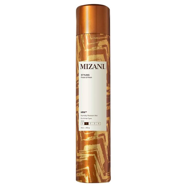 Mizani Styling HRM Humidity Resistant Spray | Helps Prevent Breakage From Heat Damage | Light Hold | For All Hair Types | 9 Oz