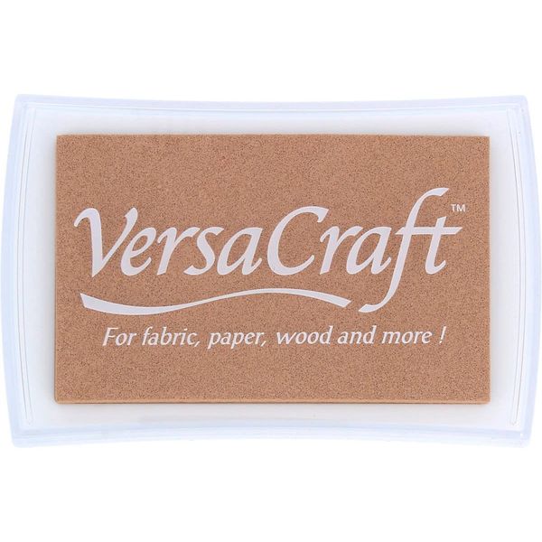 Tsukineko Sand Versacraft Ink Pad, Beige, 6.3 x 9.7 x 2 cm