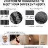 Yiclick 2 Pack Exfoliating Washcloth Towel - Exfoliating Body Scrubber Exfoliator, Loofah Sponge Wash Cloth, Korean & Japanse & African Net Sponge Rag - Back Scrubber Washer for Use in Shower Bath