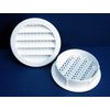 Maurice Franklin 5" Round Plastic Vent - White - Package of 2