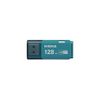 KIOXIA TransMemory U301 USB Flash Drive Compatible with Mac/Windows 11 Light Blue KUC-3A128GL [128GB / USB TypeA / USB3.2 / Cap Type]