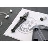 Faber-Castell Stream Quick-set Compass - Black Stone, 174530