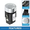 A ABSOPRO Push Button Starter Switch No.5NG959839A Engine Start Stop Switch Button for Volkswagen Tiguan 2016-2024 Silver Tone