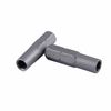2pcs Manual/Electric Screwdriver Bit Adapter Screwdriver Hexagonal Handle Adapter Precision Bit Adapter 6.35mm 1/4" Insert Bit Adapter to 4mm