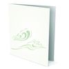 Waves Stencil, 8.5 x 8.5 inch - Ocean Sea Wave Water Effect