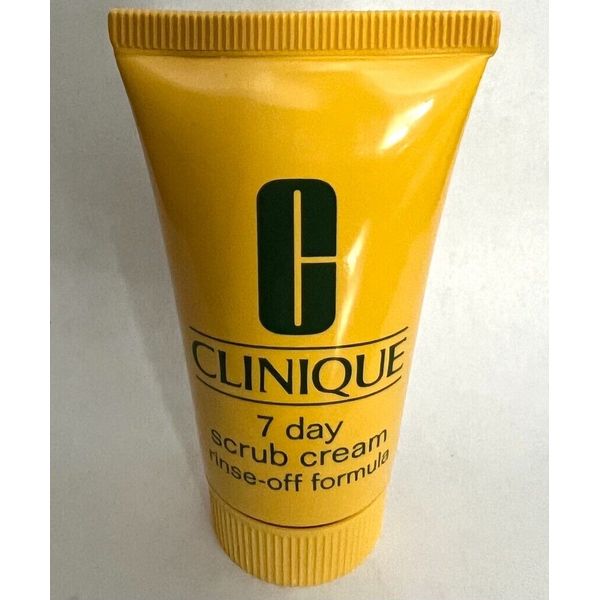 CLINIQUE 7 Day Scrub Cream Rinse-off Formula 1 oz / 30 mL FREE SHIPPING RARE