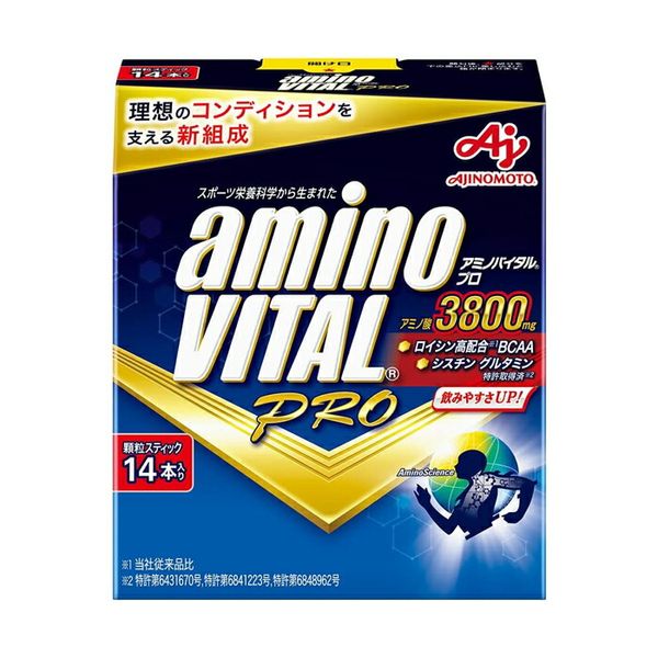 Ajinomoto Amino Vital Pro Amino Acid 3800 14 bottles x 1 (BCAA Amino Acid Powder)