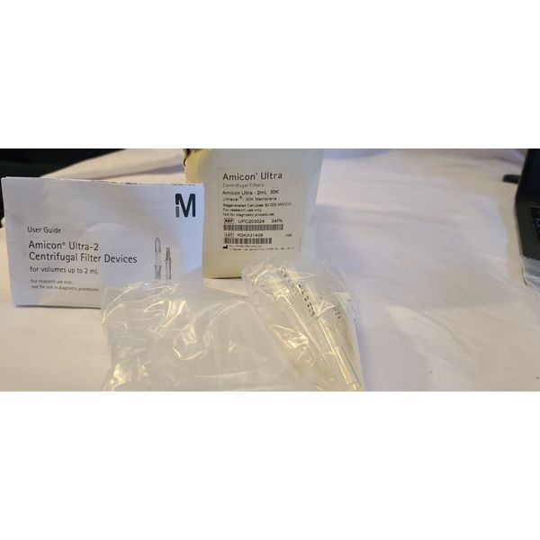 Millipore Amicon Ultra  Centrifuge Filter 2ml 30K X8 Left UFC203024