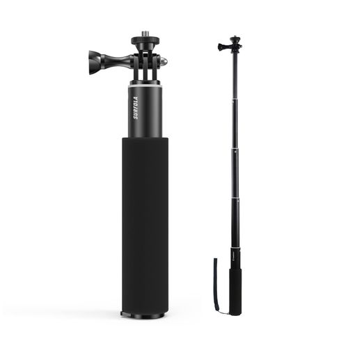 Surfola Selfie Stick Monopod Pole Handheld Grip Compatible with Tripod and Action Cam