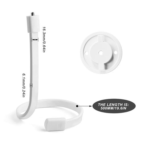 OWOKISO Flexible Baby Monitor Mount for TP-Link Tapo C200/C210/C220/C225, Kasa Security Camera EC70/EC71/KC410S, Easy to Install, Without Tools or Wall Damage