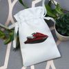 Azeeda 15cm 'Jet Ski' Satin Drawstring Bag/Pouch (SB00045726)