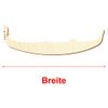 Holz Gondel - Deko Basteln 3-50cm, Größe:10cm, Pack mit:1 Stück