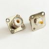 10Pcs UHF Female Jack SO-239 Bulkhead Panel Chassis 4-hole Panel Mount Connector