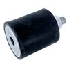 RedPart Rubber Mount Male/Female 50x56mm M12 Thread Fits Wacker Plates