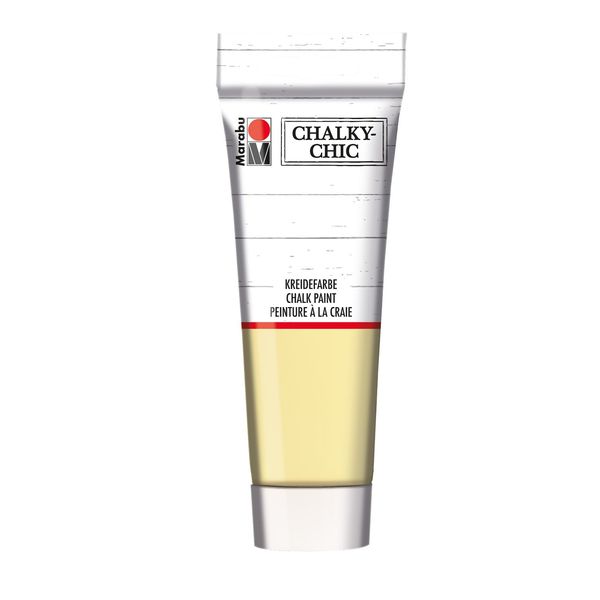 Marabu Chalky-Chic 100 ml pastel yellow, Paint, 100ml