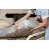 Double Heavy Duty PVC Plastic Waterproof Fitted Mattress Bed Protector Cover