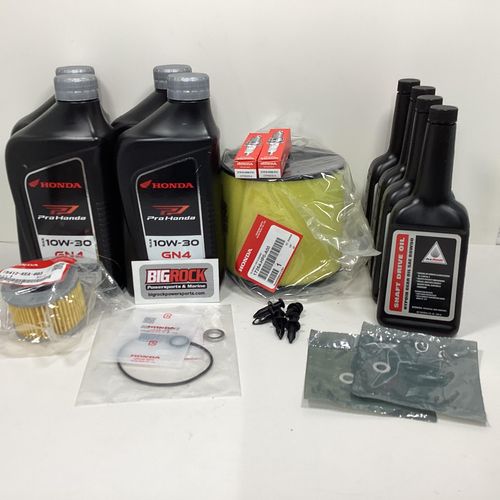 Full Service Kit fits Honda Pioneer 700 SxS Models 2015-25 Oil Change- Air Filter-Spark Plugs-Gear Oil-All OEM Factory Parts- Big Rock Powersports & Marine Kit # HSK-7P