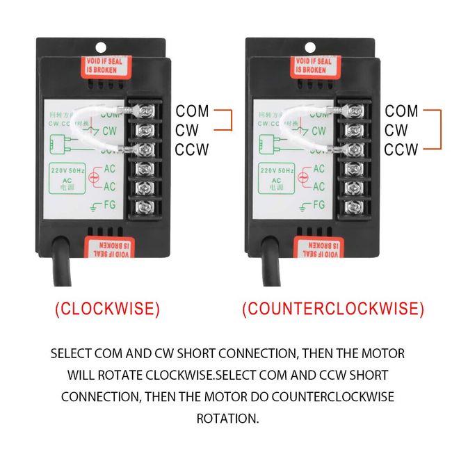 US-52 Speed Controller AC 220V Motor Pinpoint Regulator Control Device 6W  15W 25W 40W 60W 90W 120W 180W 250W 400W Reverse CW CCW