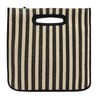 FREDsBRUDER Sommerliebe Square Shopper Black Stripes, Black Stripes