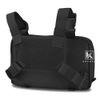 KRYDEX Tactical Chest Bag Chest Rig Recon Front MOLLE Pack Large Capacity Black