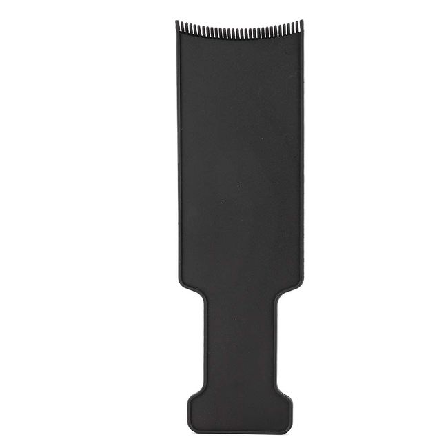 Professional Highlighting Paddle Black Hair Colour Board for Balayage Tinting Brush Comb (M)