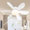 Ceiling Fan Light, LED Ceiling Fan, Lighting, Fan, Wall Switch Memory Function, E26 Base, Fan, Stepless Dimming, Colorless, Stepless Air Flow Adjustment, DC Motor, Timer Function, Remote Control, Hook