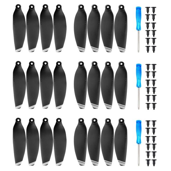 24Pcs Mavic Mini Propellers Accessories Compatible with DJI Mavic Mini Drone Replacement Low-Noise and Quick-Release Blades Props