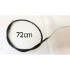 CTH09 Mini Throttle Cable Black 720mm