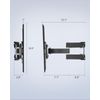 Full Motion TV Mount Bracket VESA Wall Mount for 20" - 60" LED LCD