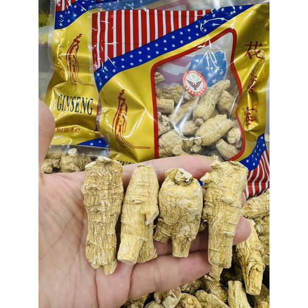 15g ginseng root 8oz 花旗参大炮头