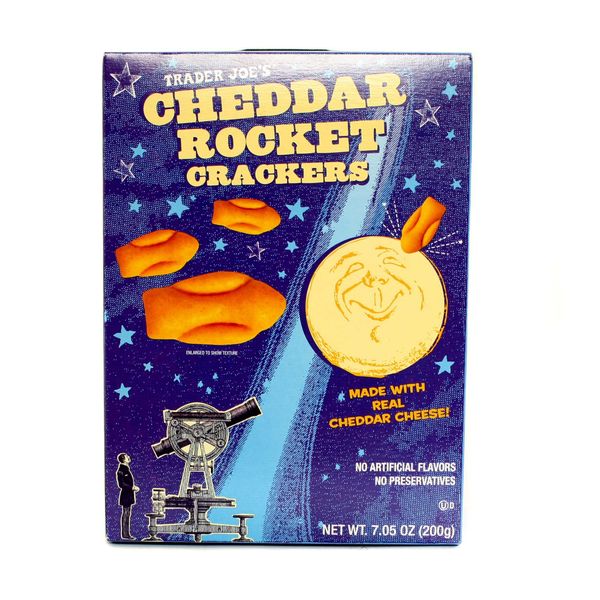 Trader Joe's Cheddar Rocket Crackers 7.05 oz