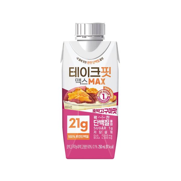 [Subscription] Takefit Max Pumpkin Sweet Potato Flavor 250ml X 24 Pack 1 Box