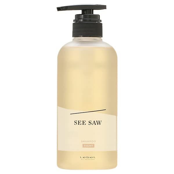 Lebel Seesaw Hair & Scalp Shampoo T (Tight), 16.9 fl oz (500 ml)