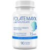 FolateMaxx L-Methylfolate 7.5 mg Professional Active Folate, MethylFolate 5-MTHF (90 Capsules)