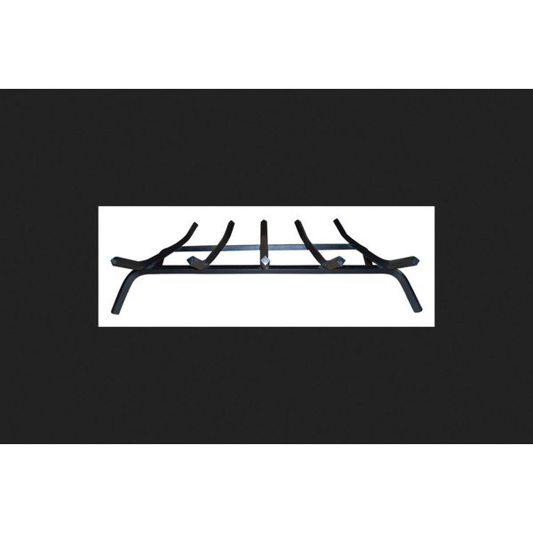 Lynx Black Steel Fireplace Grate