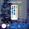 200 Led Pure White Usb String Lights Flexible Waterproof Twinkle Fairy Lights