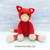 Kitty Cat Crochet Kit - Cute Crochet Cat Toy Pattern Amigurumi