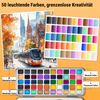 ANYUKE Watercolour Paint Set 50 Colours